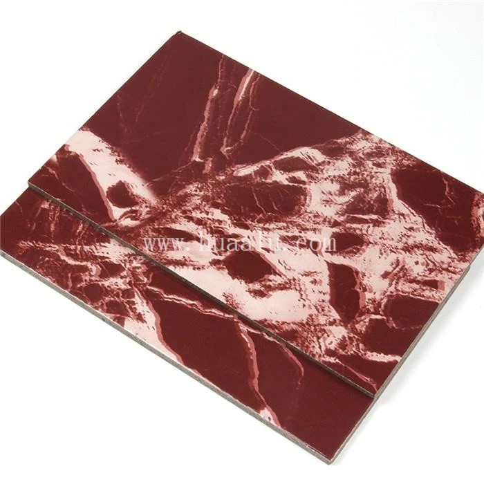 Marble finish aluminium sandwich board
