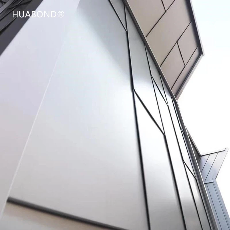 FR A2 fireproof aluminum composite panel project FR A2 fireproof aluminum composite panel project